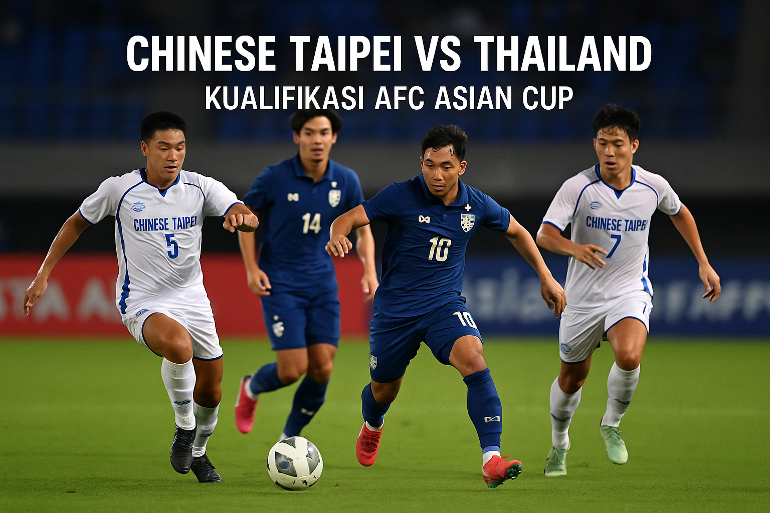 Jalalive Hadirkan Duel Chinese Taipei vs Thailand Kualifikasi Piala Asia – Saksikan Pertandingannya!
